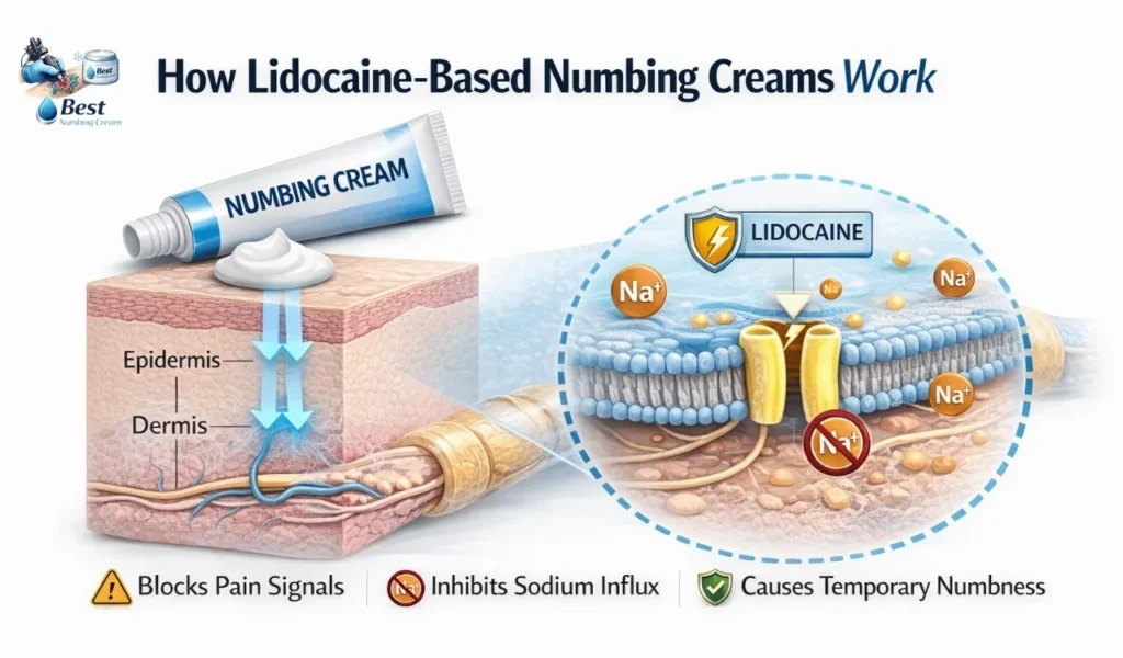 How Lidocaine-Based Numbing Creams Work