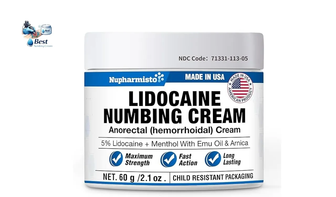 Nupharmisto 5% Lidocaine Numbing Cream