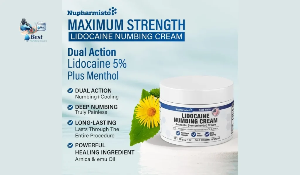 Nupharmisto 5% Lidocaine Numbing Cream