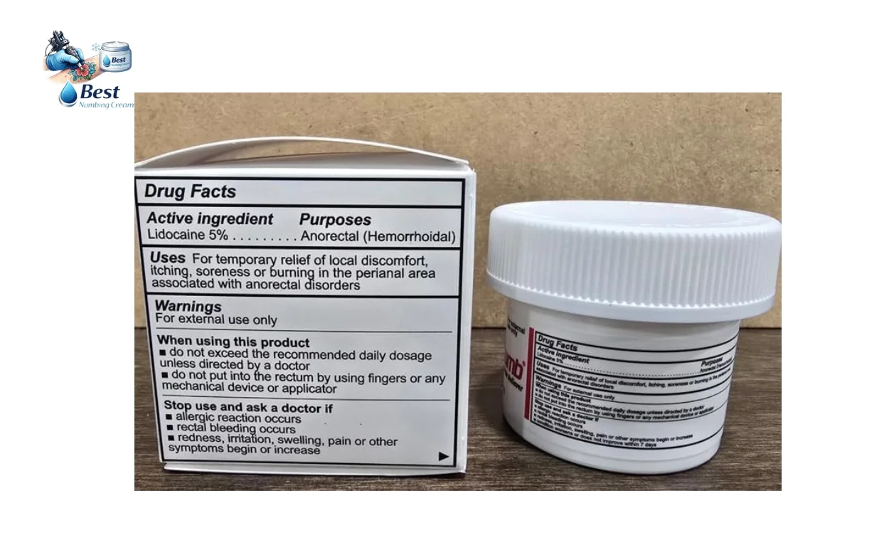 Dr. Numb 5% Lidocaine Cream